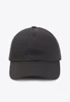 Brioni Coffee Polyester Baseball Cap With Tonal Visor