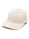 BRIONI LOGO-EMBROIDERED BASEBALL CAP