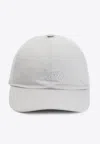 Brioni Baseball Hat In Neutral