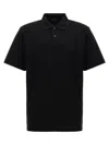 Brioni Black Logo Embroidery Polo In Black