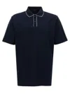 BRIONI LOGO EMBROIDERY SHIRT POLO