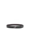 Brioni Adjustable Leather Reversible Belt