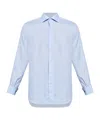 Brioni Long Sleeve Shirt In Blue