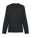 Brioni Long-sleeve T-shirt In Black