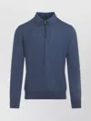 Brioni Long Sleeves Zip Polo