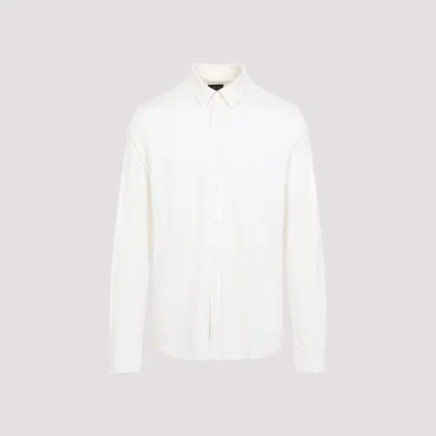 Brioni Ls Shirt In Ivory