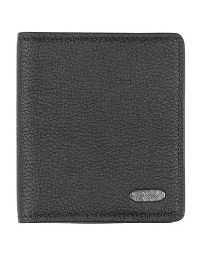 Brioni Man Cardholder Black Size - Leather