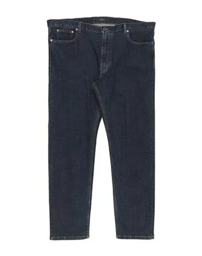Brioni Man Jeans Blue Size 46 Cotton, Elastane