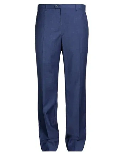 Brioni Man Pants Blue Size 42 Wool