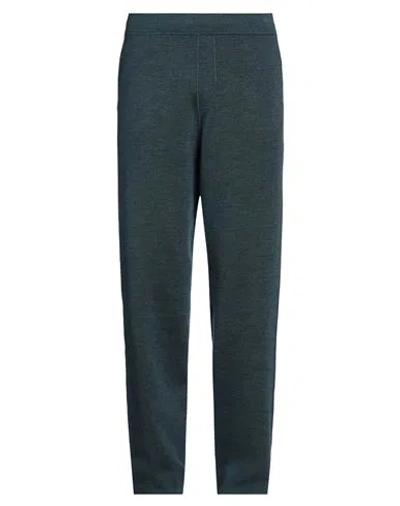 Brioni Man Pants Deep Jade Size 36 Cotton, Cashmere, Silk, Polyamide, Elastane In Green