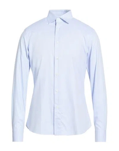 Brioni Man Shirt Light Blue Size 15 ½ Cotton