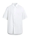 Brioni Man Shirt White Size 3xl Cotton In White