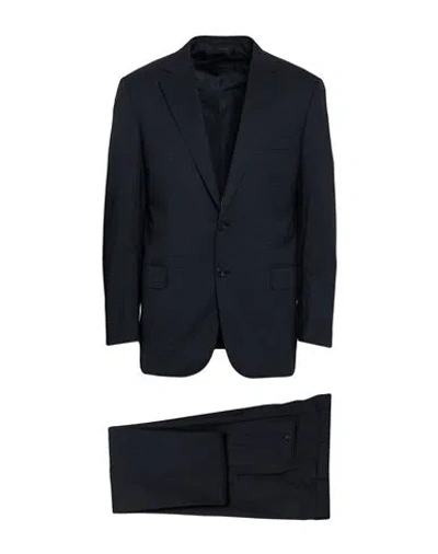 Brioni Man Suit Midnight Blue Size 42 Wool