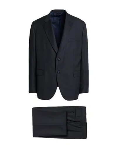 Brioni Man Suit Midnight Blue Size 50 Virgin Wool