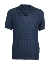Brioni Knitted Polo Shirt In Multi