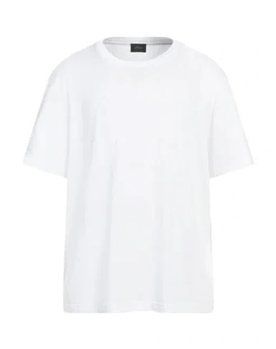 Brioni Man T-shirt White Size Xxl Cotton