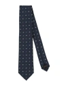 Brioni Jacquard Tie In Navy