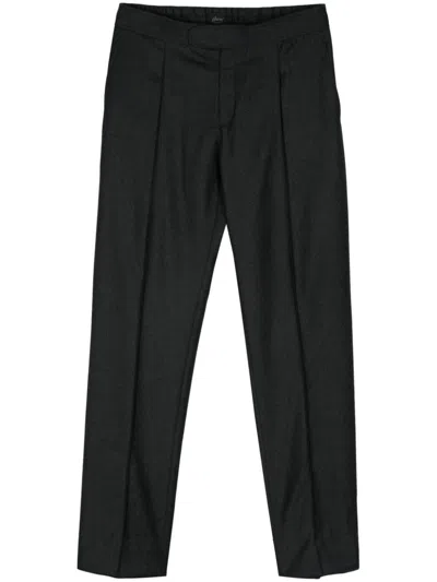 Brioni Melbourne Trousers In 灰色