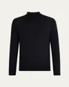 Brioni Men's 18gg Wool Mock Neck Sweater