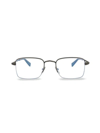 Brioni Men's 50mm Square Eyeglasses In Black