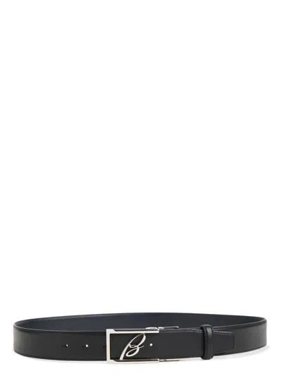 Brioni Men's Belt In Black