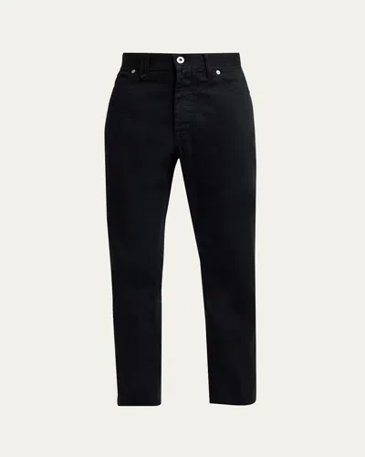 Brioni Men's Black Denim Slim Five-pocket Pants