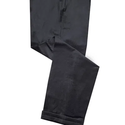 Brioni Men's Cortina Graywool Pants One Pleat Front In Black