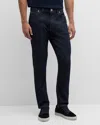 BRIONI MEN'S DARK WASH STRAIGHT-LEG JEANS