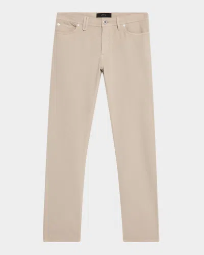 Brioni Men's Denim Five-pocket Pants In Beige