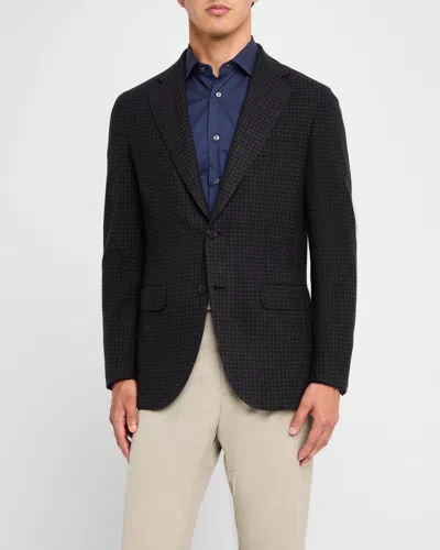 Brioni Men's Houndstooth Sport Coat In Loden