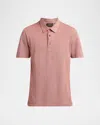 Brioni Men's Jersey Pique Polo Shirt
