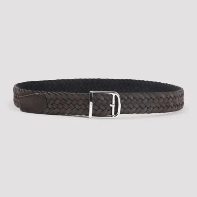 Brioni Men's Luxe Belt In Brown