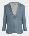 Brioni Men's Plume Melange Blazer