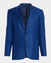 Brioni Men's Solid Blue Classic Suit In Blue