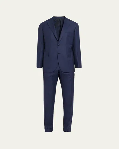 Brioni Men's Tonal Striped Two-piece Suit In Multi