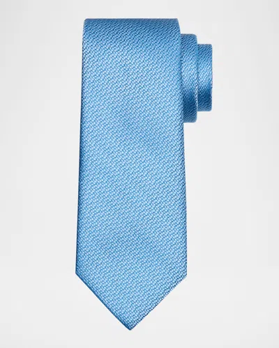 BRIONI MEN'S WAVE JACQUARD SILK TIE