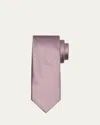 Brioni Men's Wave Jacquard Silk Tie In Pink