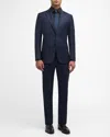 Brioni Men's Windowpane Wool Suit In Royal