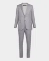Brioni Men's Wool And Silk Modern Fit Two-piece Suit In Gray