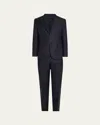 Brioni Men's Wool And Silk Tonal Plaid Two-piece Suit