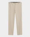 Brioni Men's Wool Twill Flat-front Pants