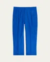 Brioni Men's Wwx 80th Anniversary Evening Trousers In Royal