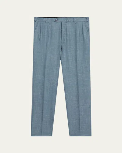 Brioni Men's Wwx 80th Anniversary Journey Trousers In Dark Grey
