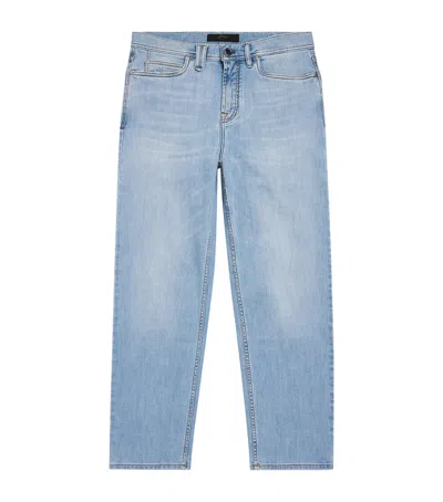 Brioni Merano Straight Jeans In Blue