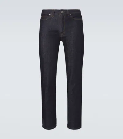 Brioni Merano Straight Jeans In Black