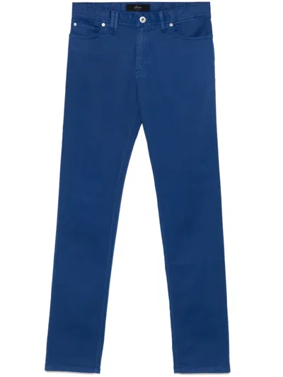 Brioni Meribel Trousers In Blue
