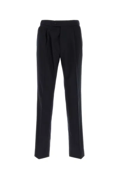 Brioni Midnight Blue Wool Pant