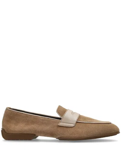 Brioni Monza Loafers In Neutrals