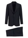 Brioni Notched-lapels Wool Single-breasted Suit In Blue