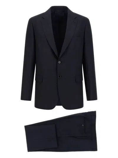 BRIONI NOTCHED-LAPELS WOOL SINGLE-BREASTED SUIT